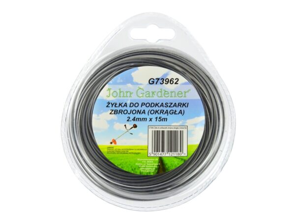 Fűkasza damil, kerek 2.4mm x 15m