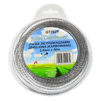 Fűkasza damil, hullámos 2.4mm x 50m