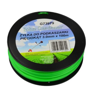 Fűkasza damil, ötszögletű 3.0mm x 100m