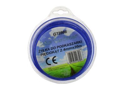 Fűkasza damil, hatszögletű 2.4mm x 30m