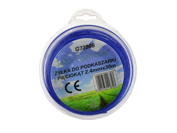 Fűkasza damil, hatszögletű 2.4mm x 30m