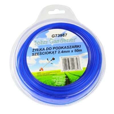Fűkasza damil, hatszögletű 2.4mm x 50m