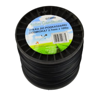 Fűkasza damil, hétszögletű 2.7mm x 100m