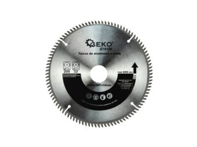 Vídia betétes körfűrésztárcsa alumíniumhoz 200mmx100Tx32mm