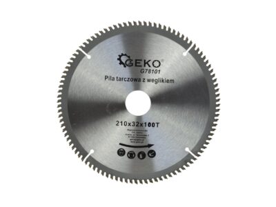 Vídia betétes körfűrésztárcsa alumíniumhoz 210mmx100Tx32mm + adapterek