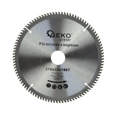 Vídia betétes körfűrésztárcsa alumíniumhoz 210mmx100Tx32mm + adapterek