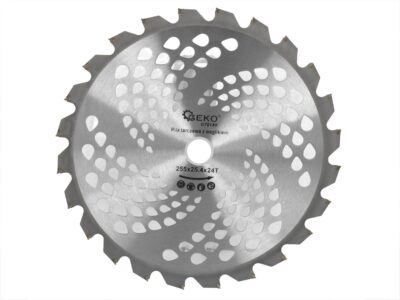 Vídia betétes vágótárcsa fűkaszához 255x25.4mm x 24T