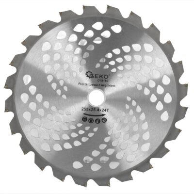 Vídia betétes vágótárcsa fűkaszához 255x25.4mm x 24T