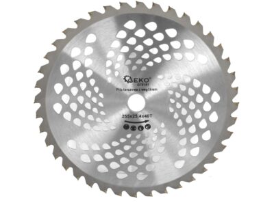 Vídia betétes vágótárcsa fűkaszához 255x25.4mm x 40T