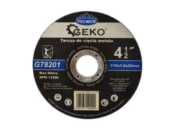 PREMIUM vágókorong fémre 115x1.0 Inox