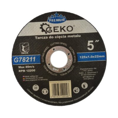 Vágókorong fémre 125x1.0 Inox