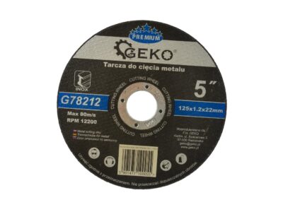 125x1.2 Premium INOX vágókorong - GEKO tartós rozsdamentes acél