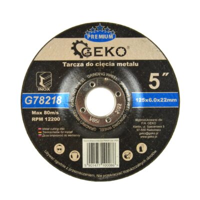 PREMIUM csiszolókorong fémre 125x6