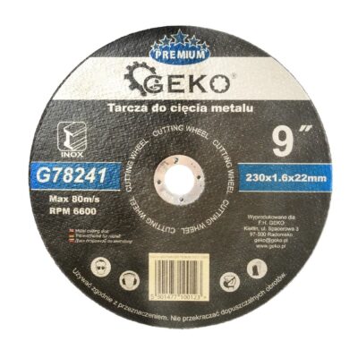 PREMIUM vágókorong fémre 230x1.6