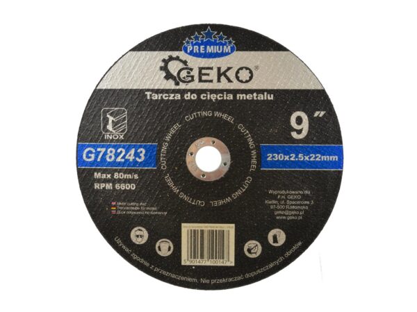 PREMIUM vágókorong fémre 230x2.5