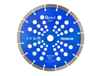Gyémánt vágótárcsa szegmentált lézer Premium 230x22