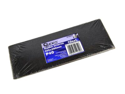 Kézi csiszolóra csiszoló betét, Csiszoló lap 105x280mm P40