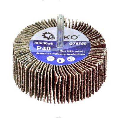 Csapos lamellás csiszoló 80x30X6 P40