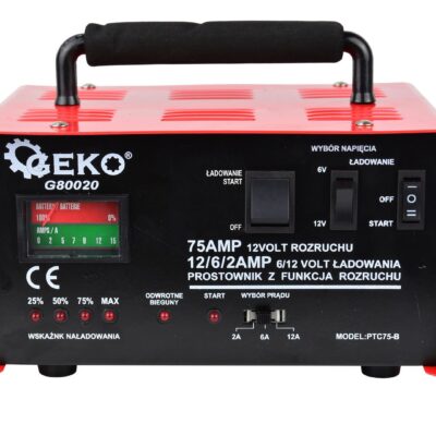 Akkumulátortöltő 75A 6/12V
