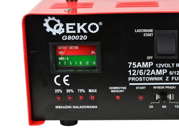Akkumulátortöltő 75A 6/12V - Image 2