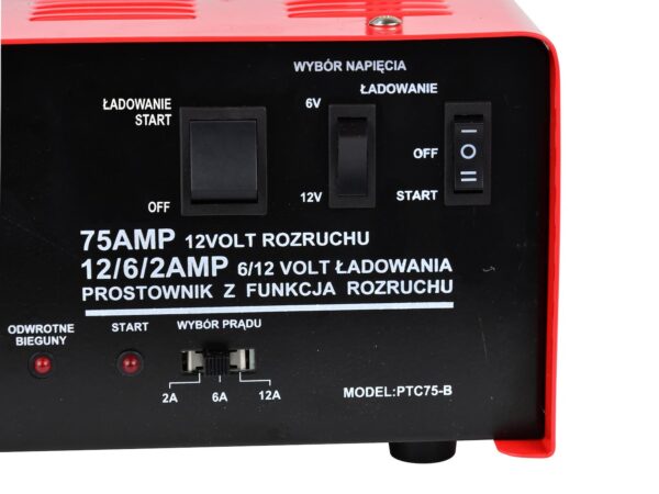 Akkumulátortöltő 75A 6/12V - Image 3