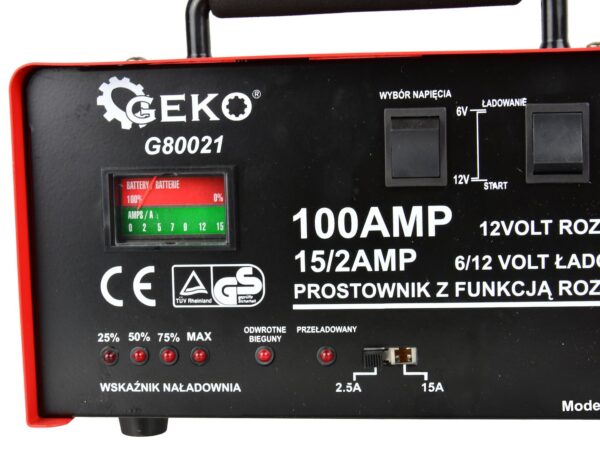 Akkumulátortöltő 100A 6/12V - Image 6