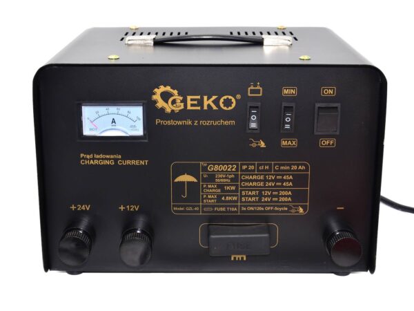Akkumulátortöltő 12/24V 200A - Image 2
