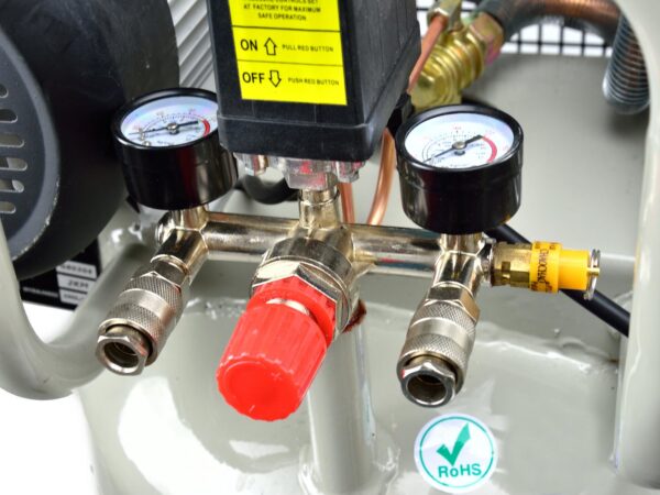 Álló kompresszor 100L 2HP 230V 8bar függőleges tartályos - Image 3