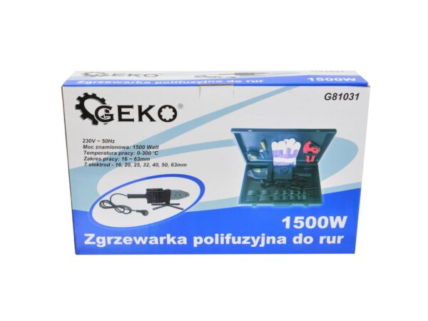Elektromos műanyagcső hegesztő 16-63mm - Image 2