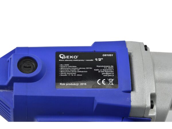 Elektromos ütvecsavarozó 1/2" - Image 8