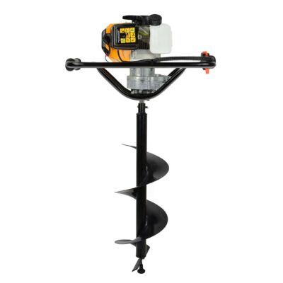 Benzinmotoros földfúró + átm. 25cm fúrószárral