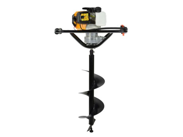 Benzinmotoros földfúró + átm. 25cm fúrószárral