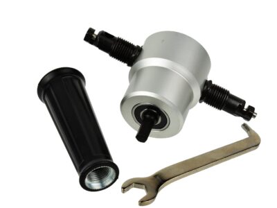 Fúrógépbe fogható folyamatos lemezlyukasztó adapter