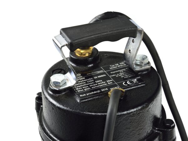 Búvárszivattyú szennyvíz 750W - Image 2