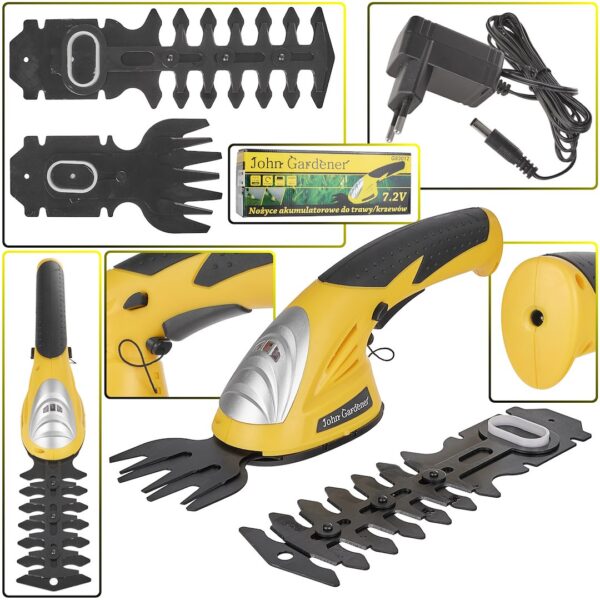 Akkumlátoros fű és cserjevágó 7.2V 120mm