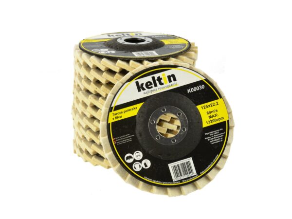 Polírozó pad filccel 125 mm KELTIN (150)