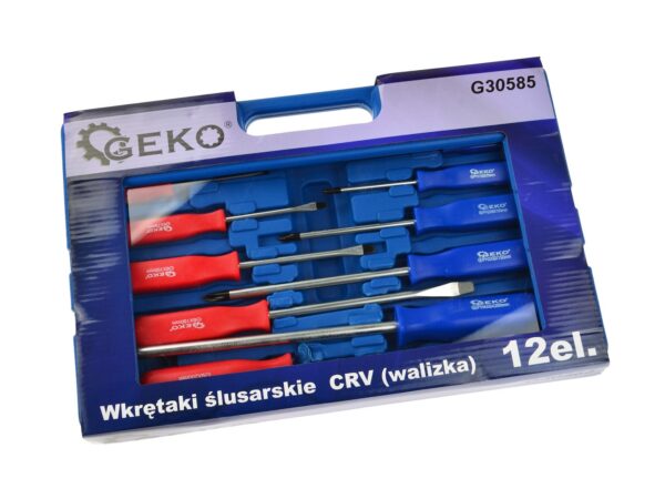 Csavarhúzó üthető 12 részes CRV dobozban - Image 5