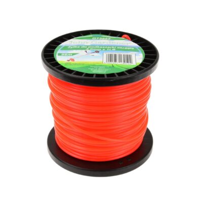 Damil szegélynyíró géphez kerek 3.0mmx1LB piros