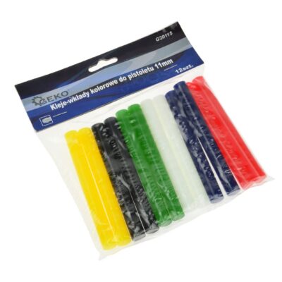 Színes ragasztóbetét 11mm 12 darabos