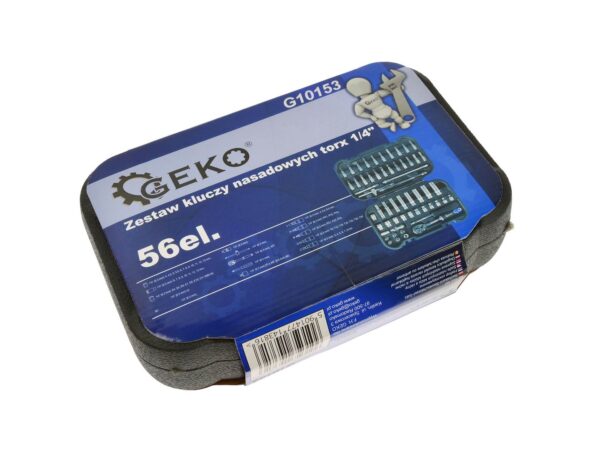 Dugókulcs készlet Torx 1/4" 56 részes - Image 2
