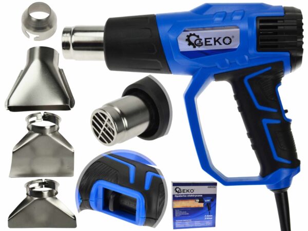 Hőlégfúvó elektromos 2000W fogantyú + fúvókák - Image 8