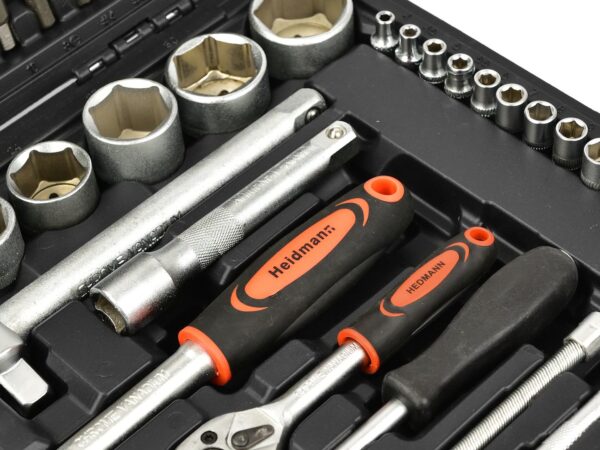 Torx dugókulcsok és lapos dugókulcsok 94 részes - Image 6