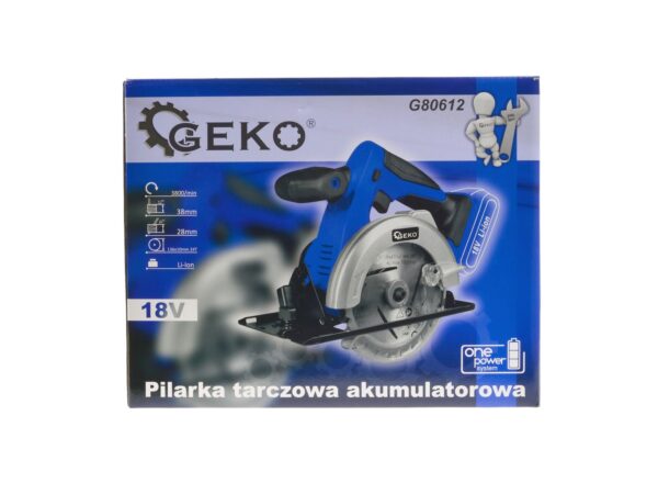 18 V Li-ion akkumulátor körfűrész (Akku és töltő nélkül) - Image 11