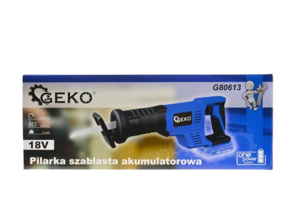 18V-os lítium-akkumulátor-sablonos fűrész (Akku és töltő nélkül) - Image 7