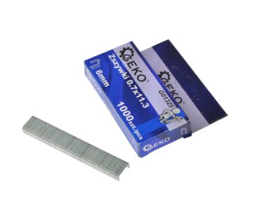 Tűzőgépkapocs 0.7 x 11.3mm 6mm 1000 db