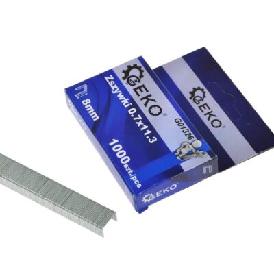 Tűzőgépkapocs 0.7 x 11.3mm 8mm 1000 db