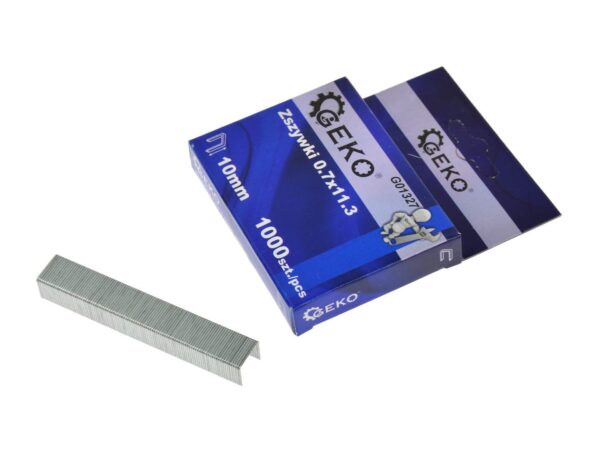 Tűzőgépkapocs 0.7 x 11.3mm 10mm 1000 db