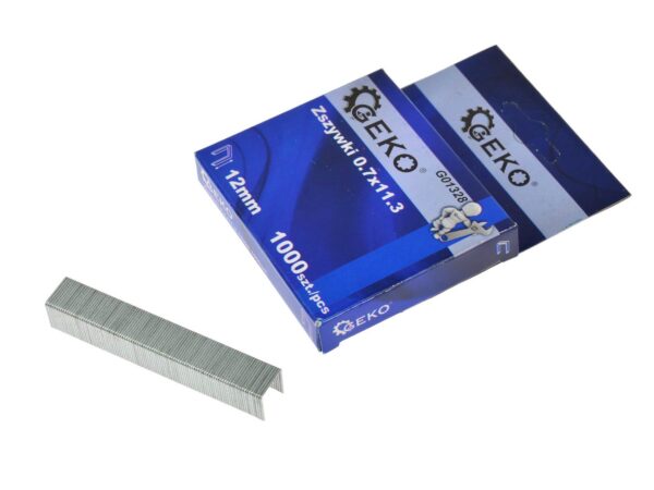 Tűzőgépkapocs 0.7 x 11.3mm 12mm 1000 db
