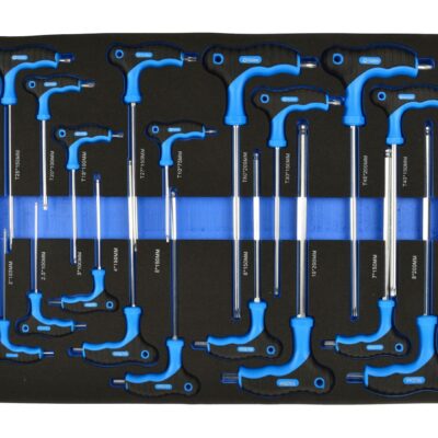 T típusú csavarhúzó készlet 18 db-os
