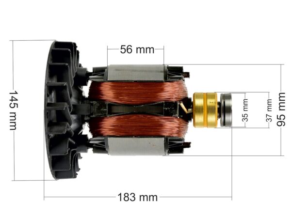 Generátor szett 230 / 400V 2500W dízelgenerátorhoz - Image 2